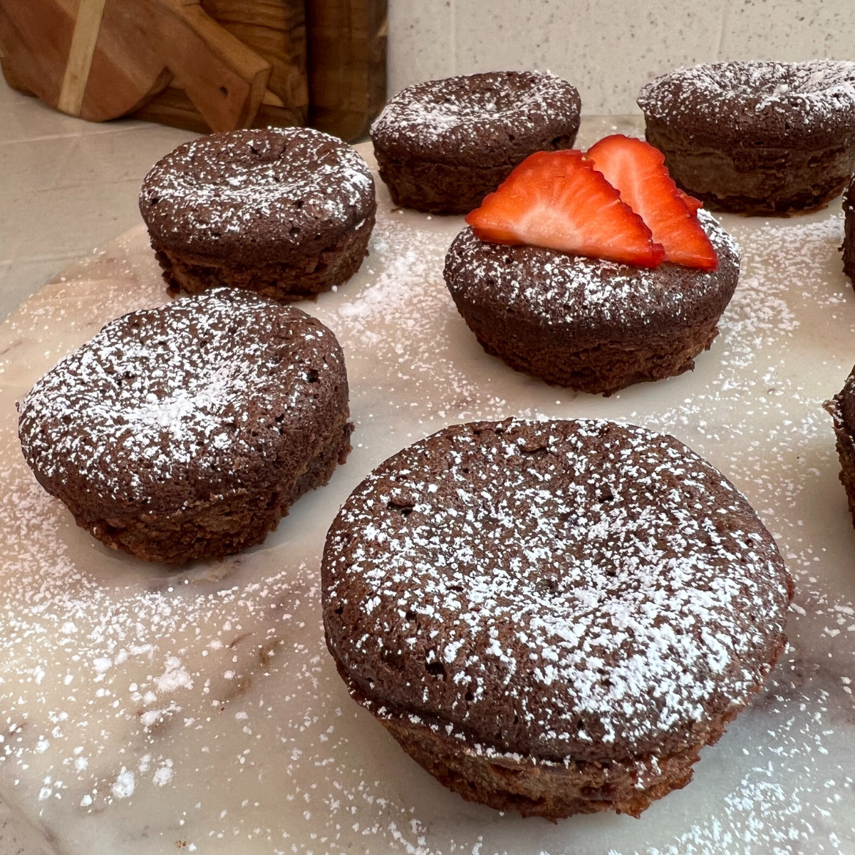 Mini Skillet Lava Cakes for 2 - Love In My Oven